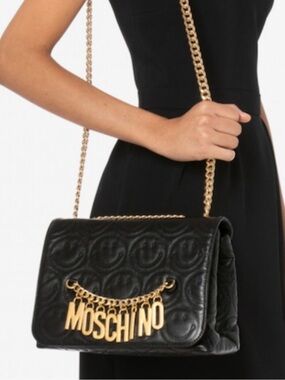 Moschino Couture Smiley Face Bag